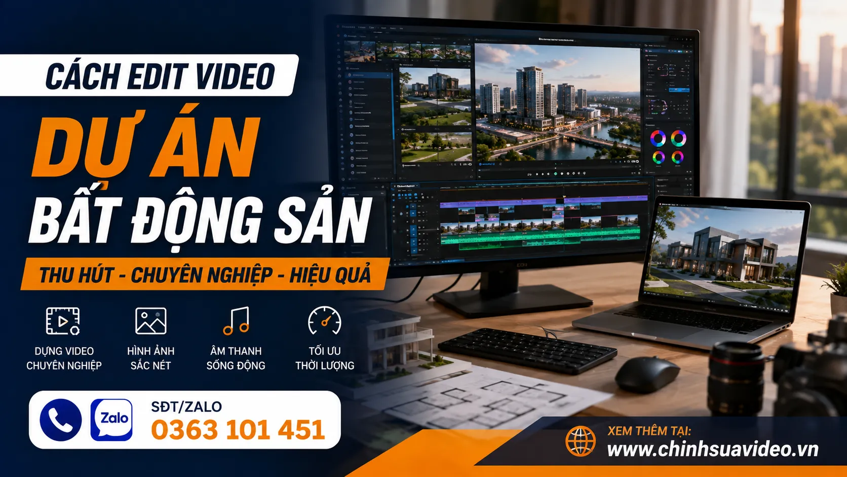 Cách Edit Video Dự Án Bất Động Sản