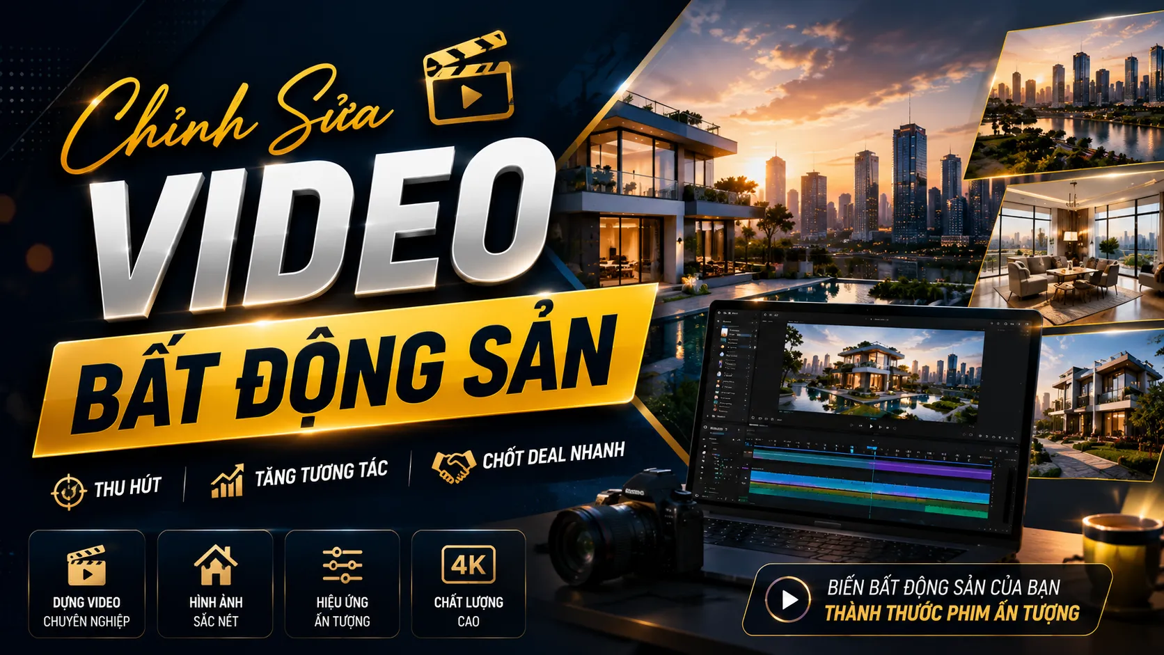 Chỉnh Sửa Video Bất Động Sản
