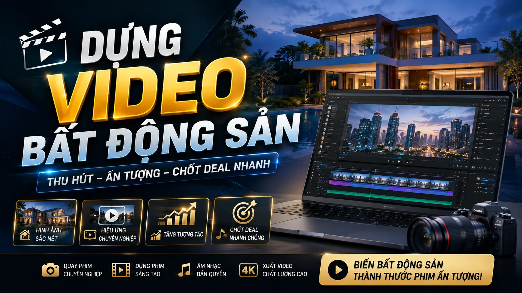 Dựng Video Bất Động Sản