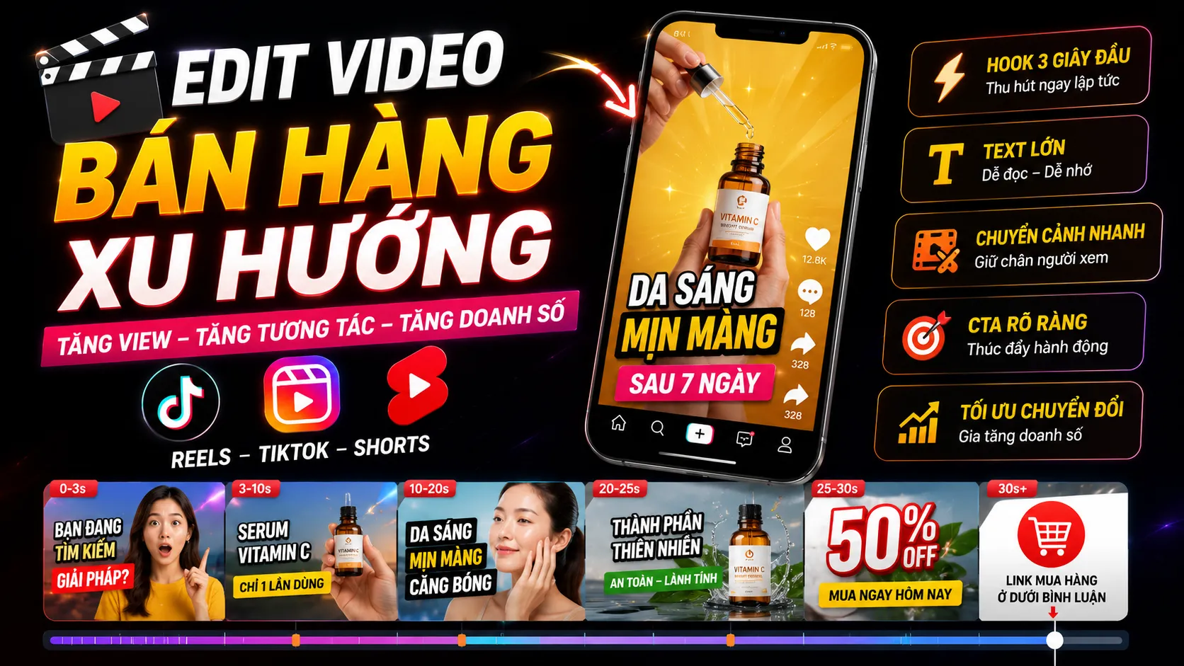Edit Video Bán Hàng Xu Hướng