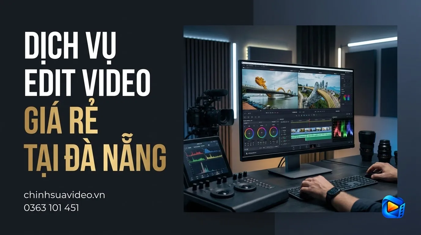 Dịch vụ edit video giá rẻ tại Đà Nẵng