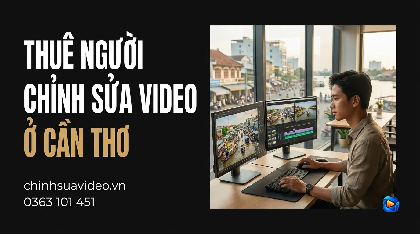 Thuê người chỉnh sửa video ở Cần Thơ