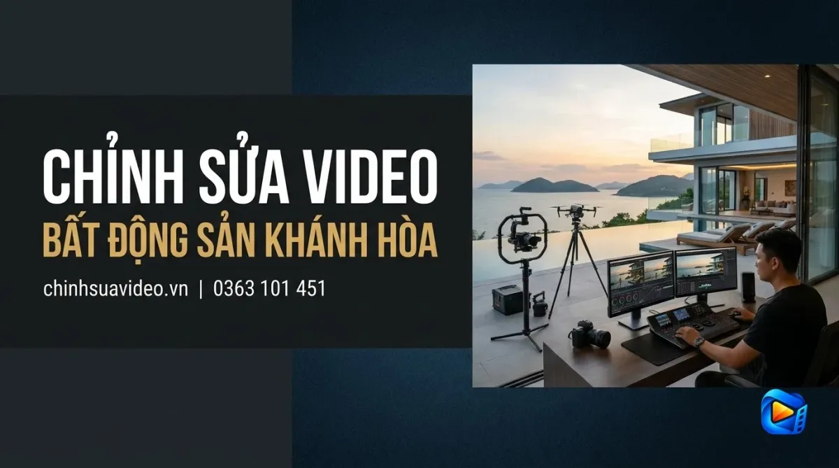 Chỉnh sửa video bất động sản Khánh Hòa