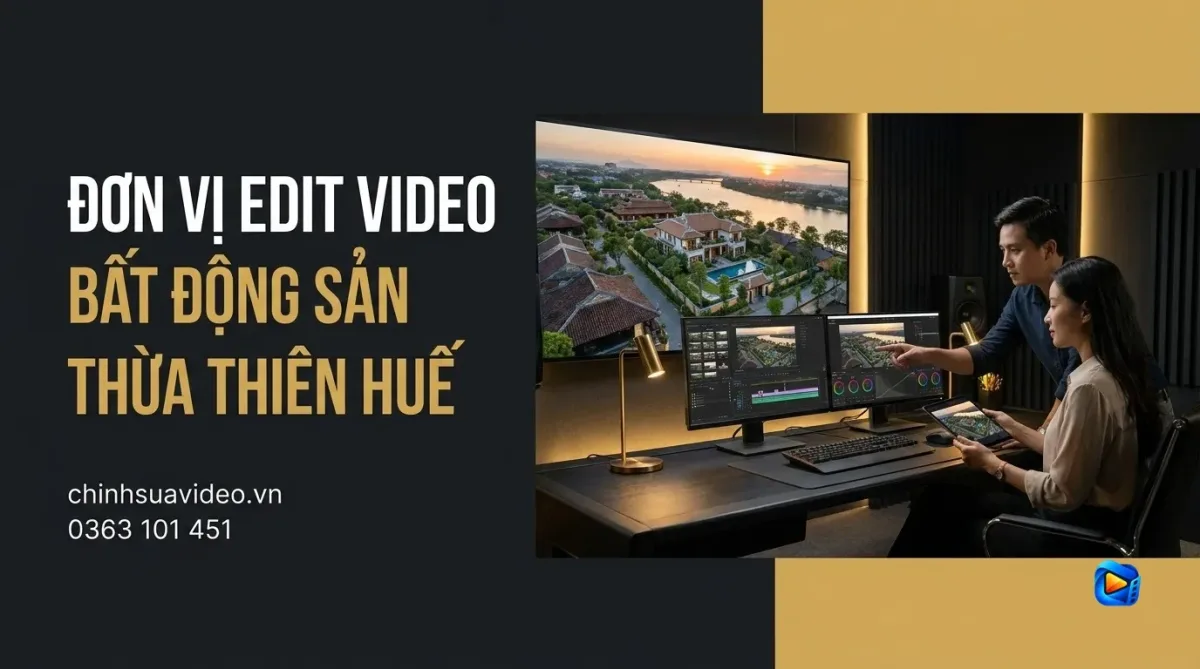 Đơn vị edit video bất động sản Thừa Thiên Huế