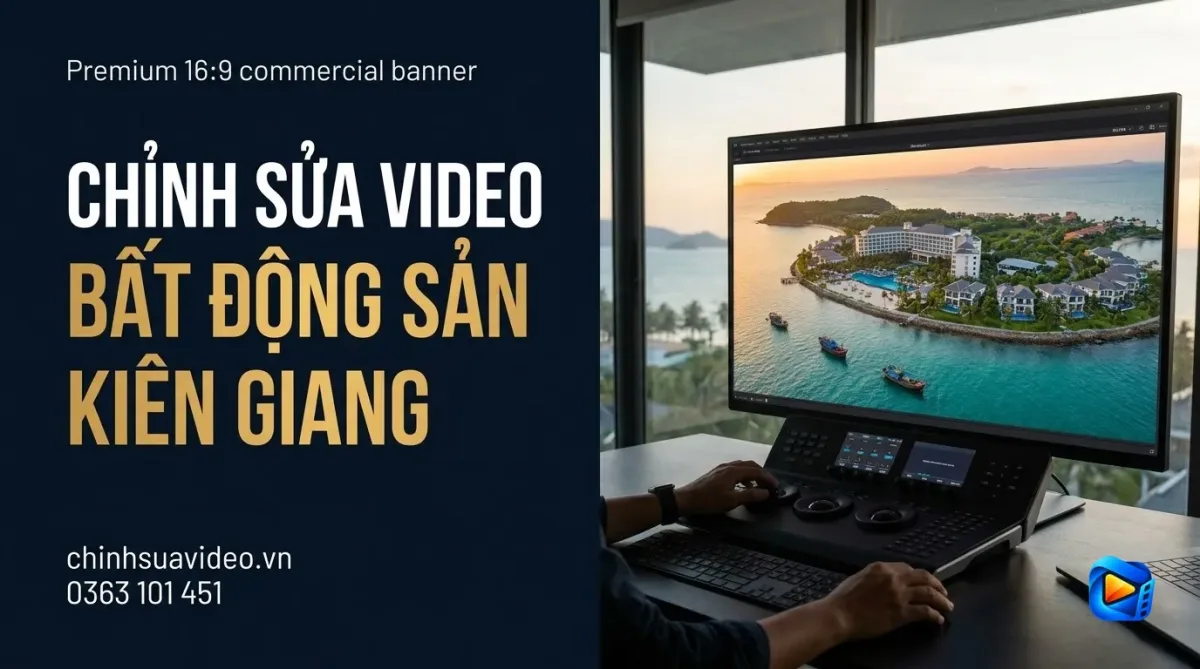 Chỉnh sửa video bất động sản Kiên Giang