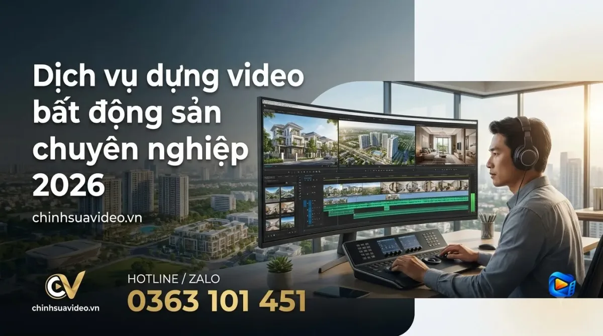 Dịch vụ dựng video bất động sản chuyên nghiệp 2026