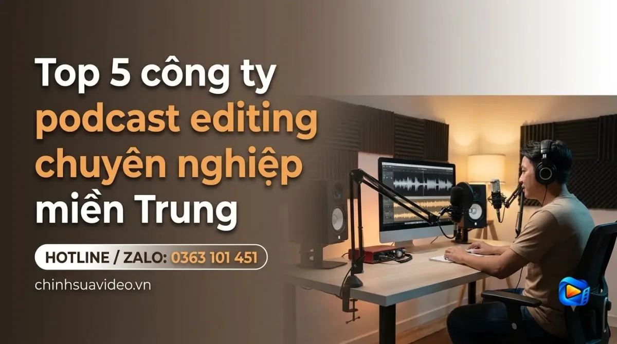 Top 5 công ty podcast editing chuyên nghiệp miền Trung