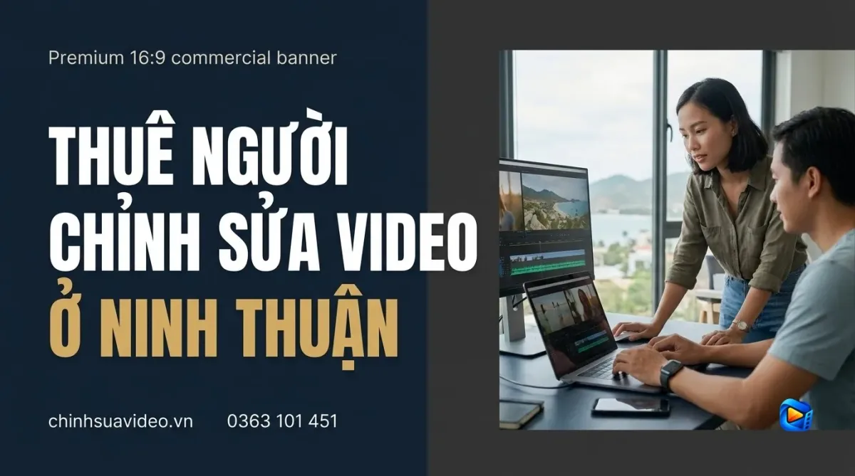 Thuê người chỉnh sửa video ở Ninh Thuận chuyên nghiệp nhanh chóng
