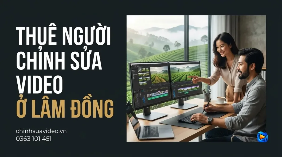 Dịch vụ edit video giá rẻ tại Lâm Đồng chất lượng cao