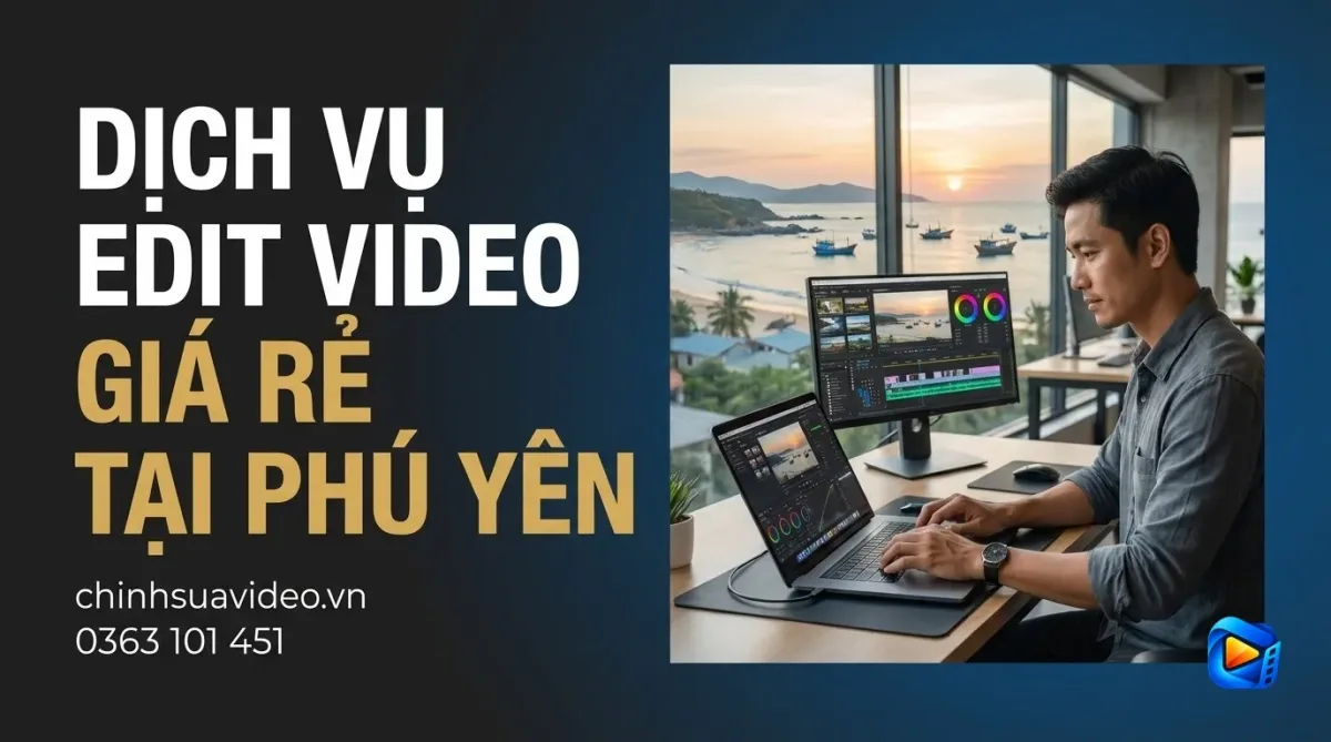 Dịch vụ edit video giá rẻ tại Phú Yên hiện nay