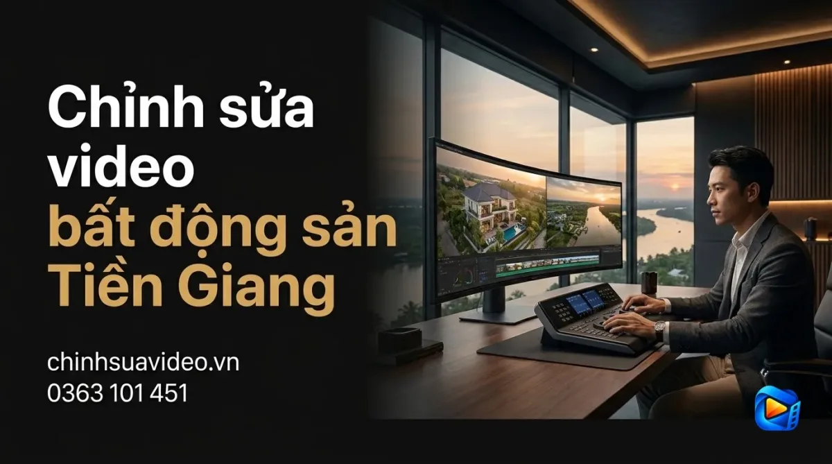 Chỉnh sửa video bất động sản ở Tiền Giang chuyên nghiệp