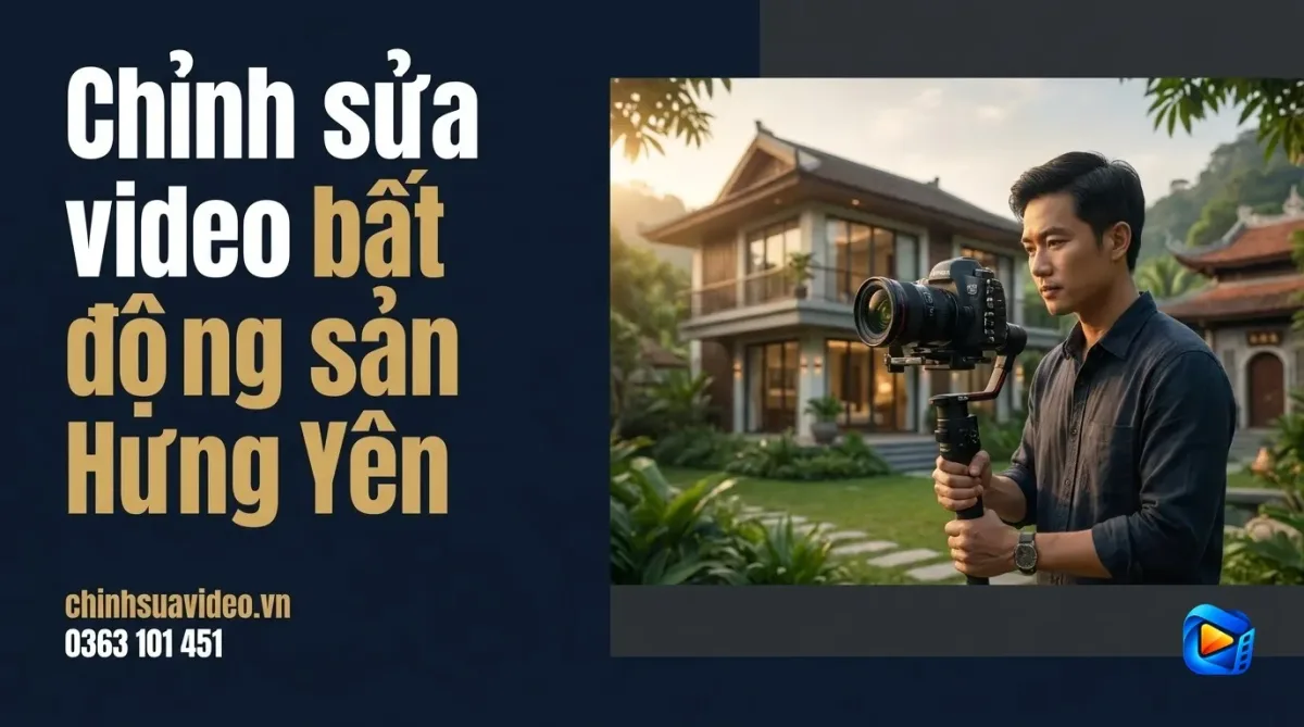 Chỉnh sửa video bất động sản Hưng Yên chất lượng cao